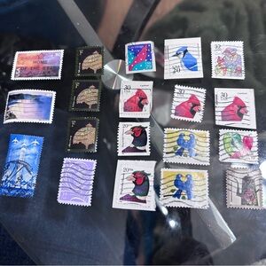 Colorful Home Design Stamps Collection